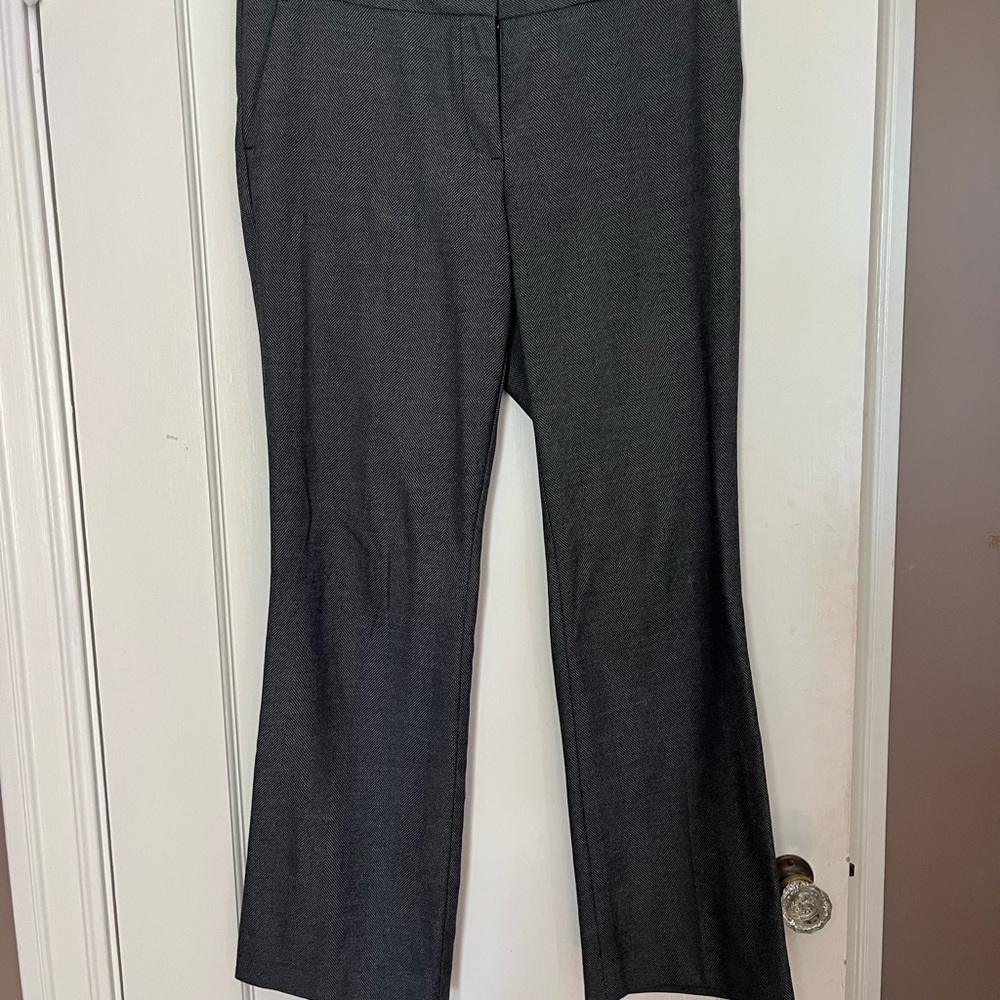 LOFT Dark Gray Women's Trousers